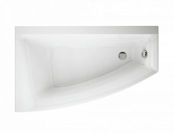 Cersanit VIRGO MAX Асимметричная акриловая ванна 150x90, левосторонняя, без ножек в Крымске