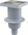 APV6411 Сливной трап 150 × 150/50, подводка – прямая, решетка – нержавеющая сталь, гидрозатвор – мокрый Alca Plast в Крымске