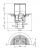 APV2321 Сливной трап 105 × 105/50/75, подводка – прямая, решетка – нержавеющая сталь, гидрозатвор Alca Plast в Крымске