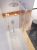 Шторка для ванны CVS2-100 левая блестящий+стекло Transparent Ravak в Крымске
